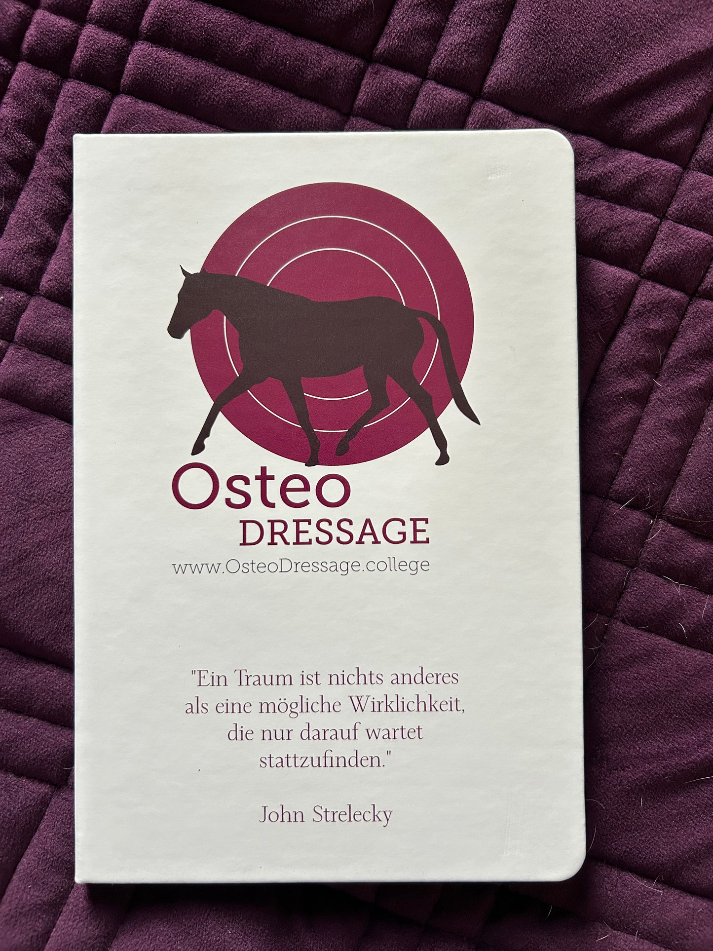 OsteoDressage Notizbuch