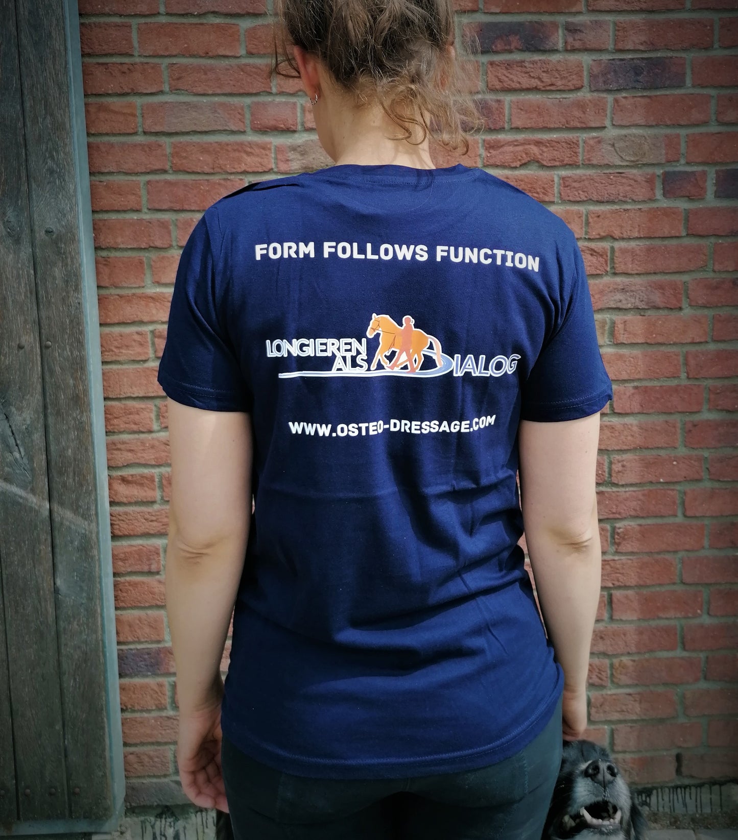 OsteoDressage T-Shirt "Longieren als Dialog"