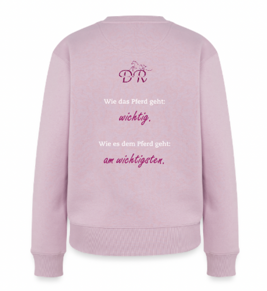 Delightful Riding Pulli "Wie das Pferd geht" altrosa