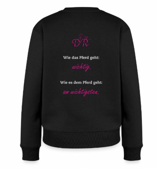 Delightful Riding Pulli "Wie das Pferd geht" schwarz